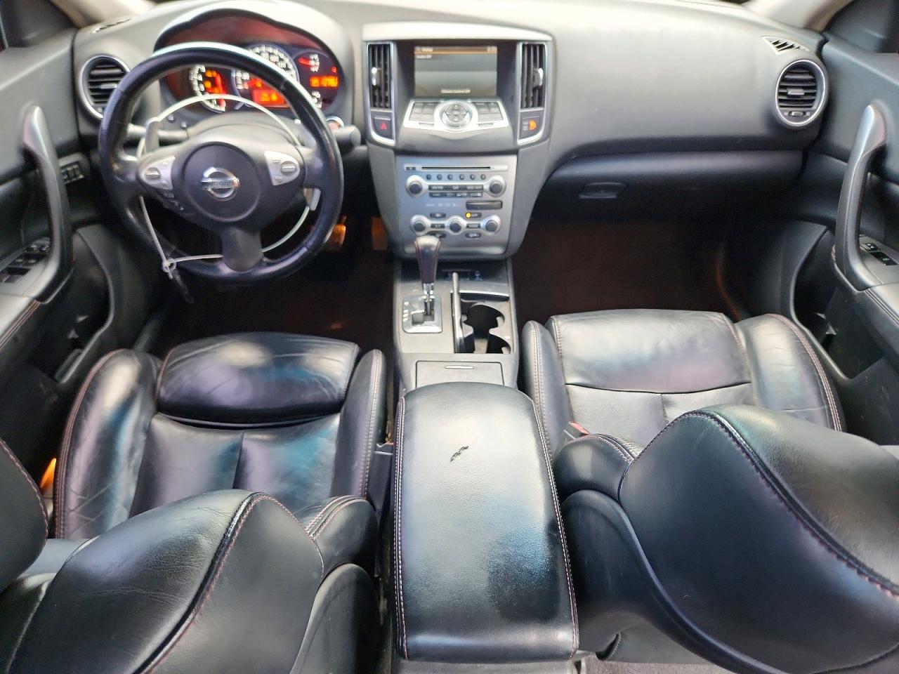 2009 Nissan Maxima S/sv Black vin: 1N4AA51E19C833736