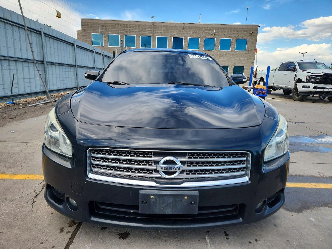 2009 Nissan Maxima S/sv Black vin: 1N4AA51E19C833736