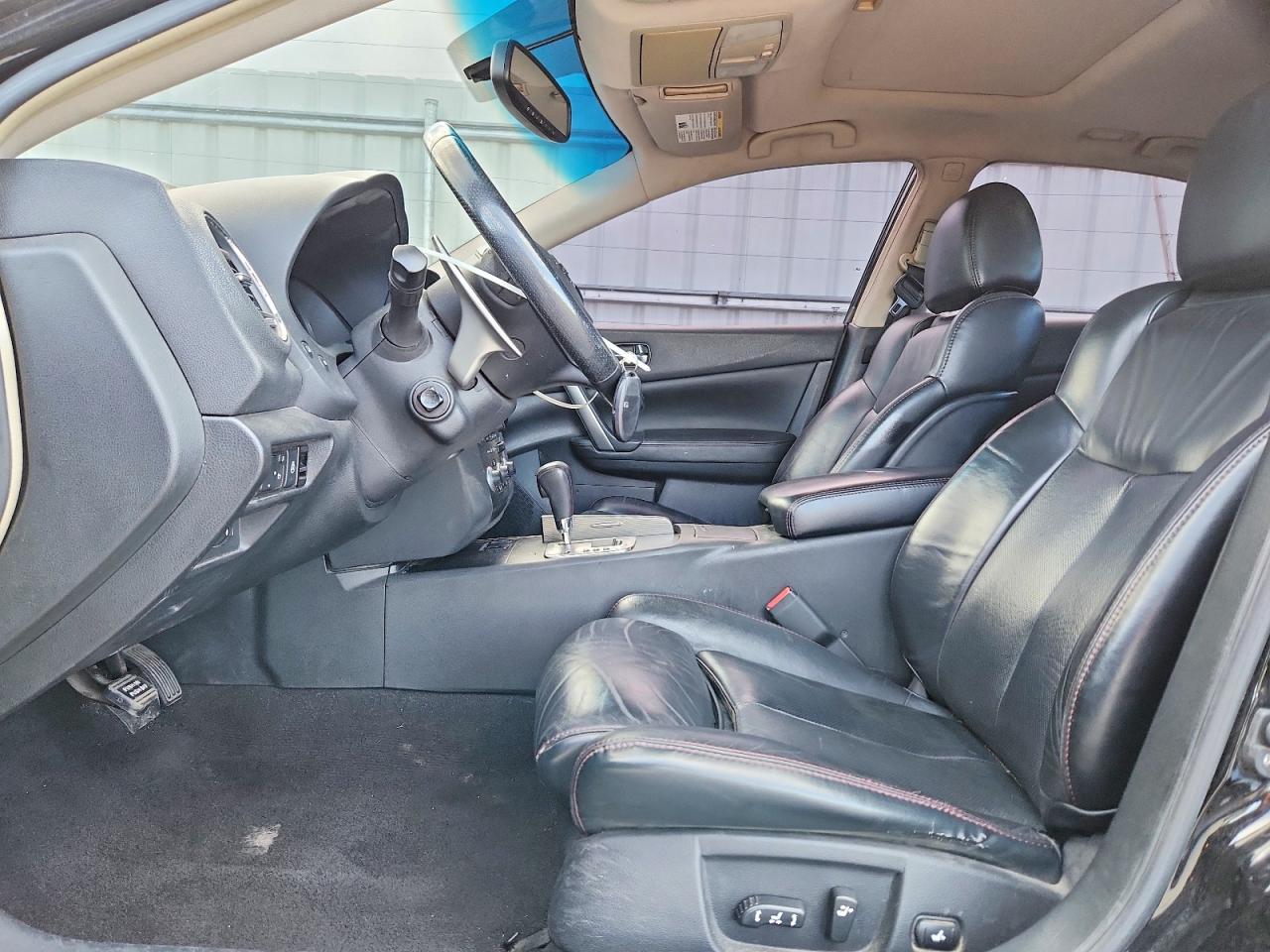 2009 Nissan Maxima S/sv Black vin: 1N4AA51E19C833736