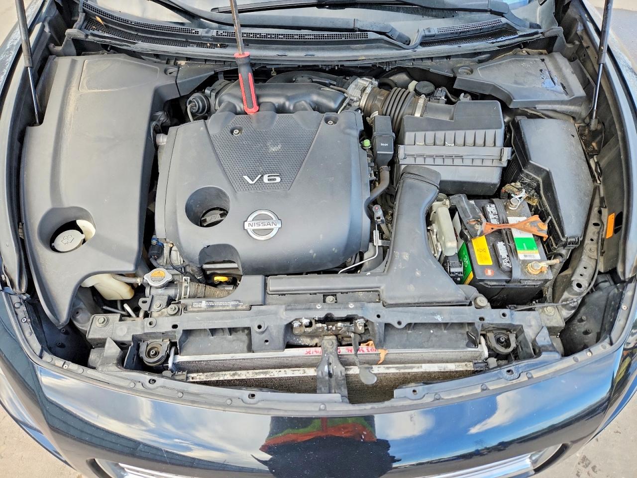2009 Nissan Maxima S/sv Black vin: 1N4AA51E19C833736