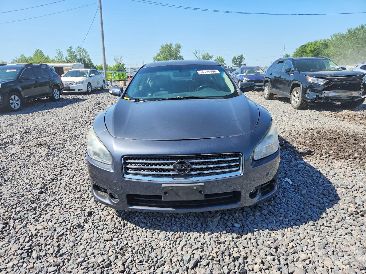 2009 Nissan Maxima 3.5 S Серый vin: 1N4AA51E29C812815