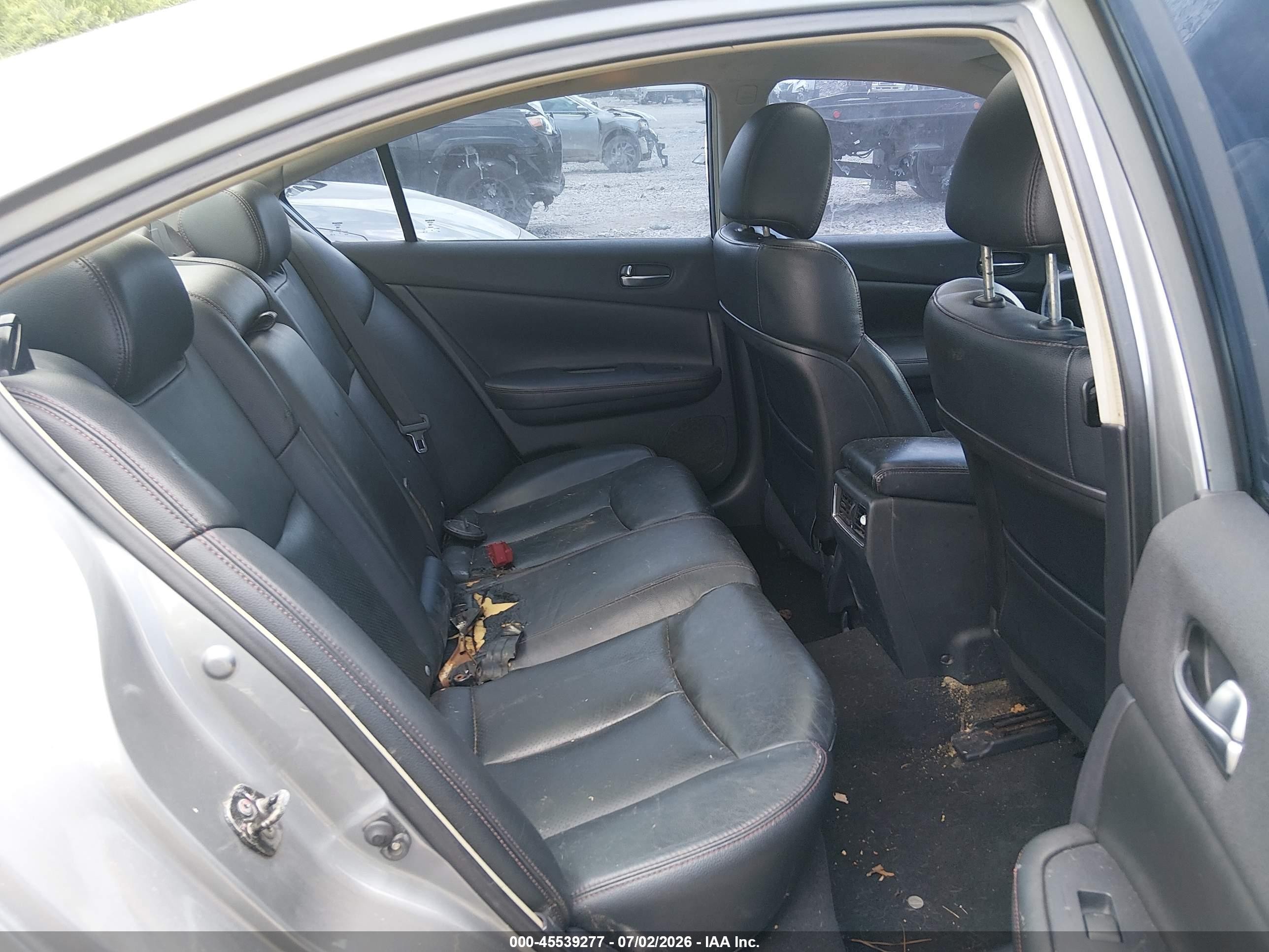2009 Nissan Maxima 3.5 Sv Silver vin: 1N4AA51E29C814449