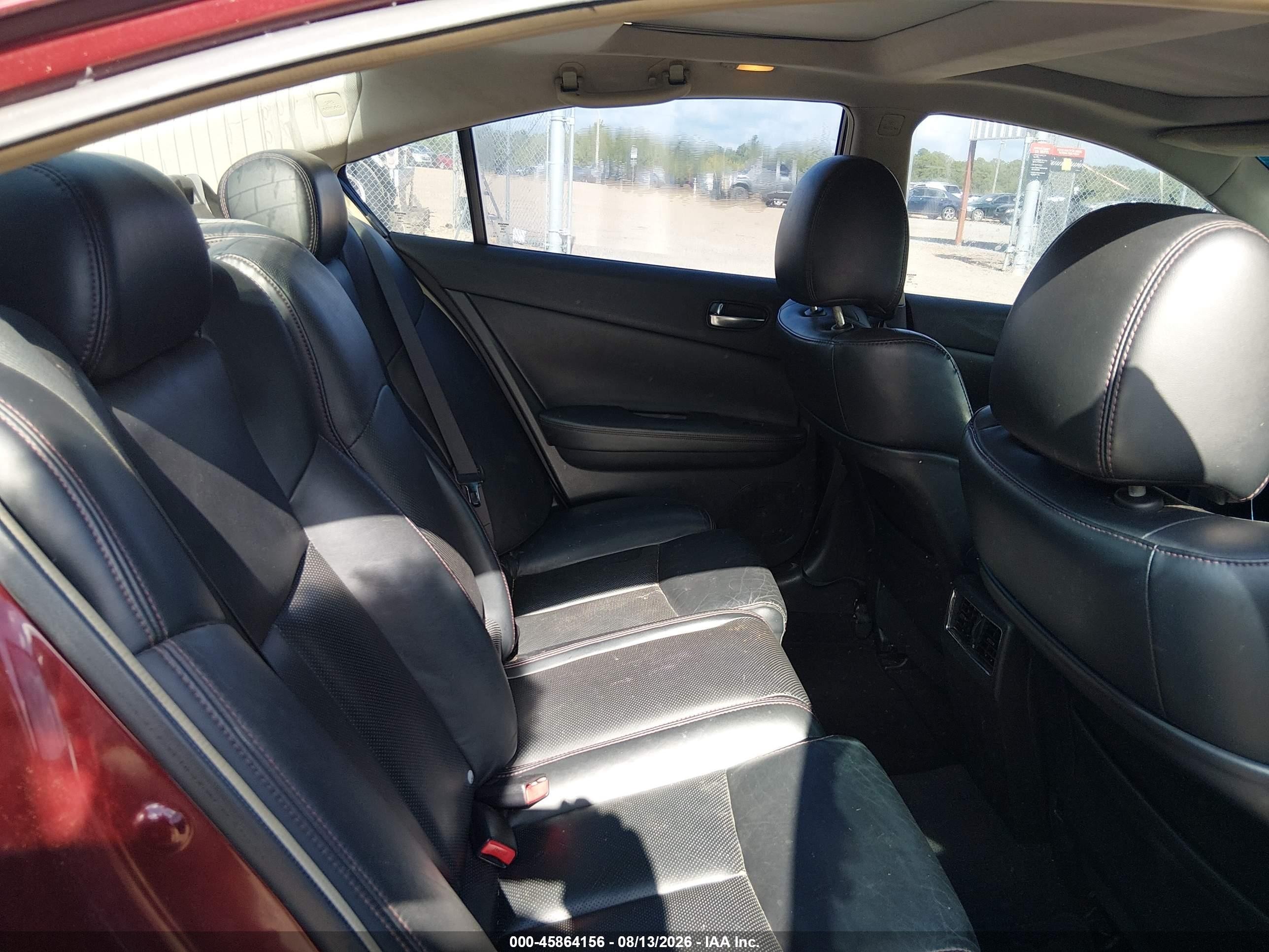 2009 Nissan Maxima 3.5 Sv Maroon vin: 1N4AA51E29C836712