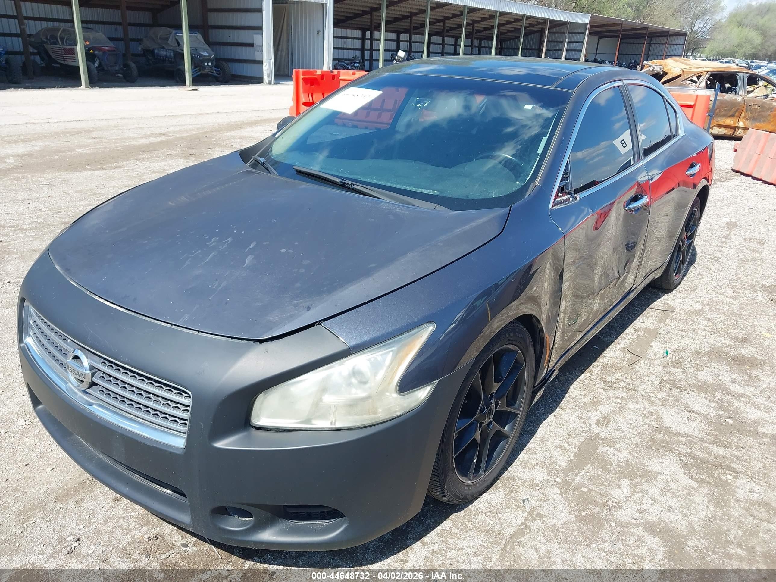 2009 Nissan Maxima 3.5 Sv Gray vin: 1N4AA51E29C848732