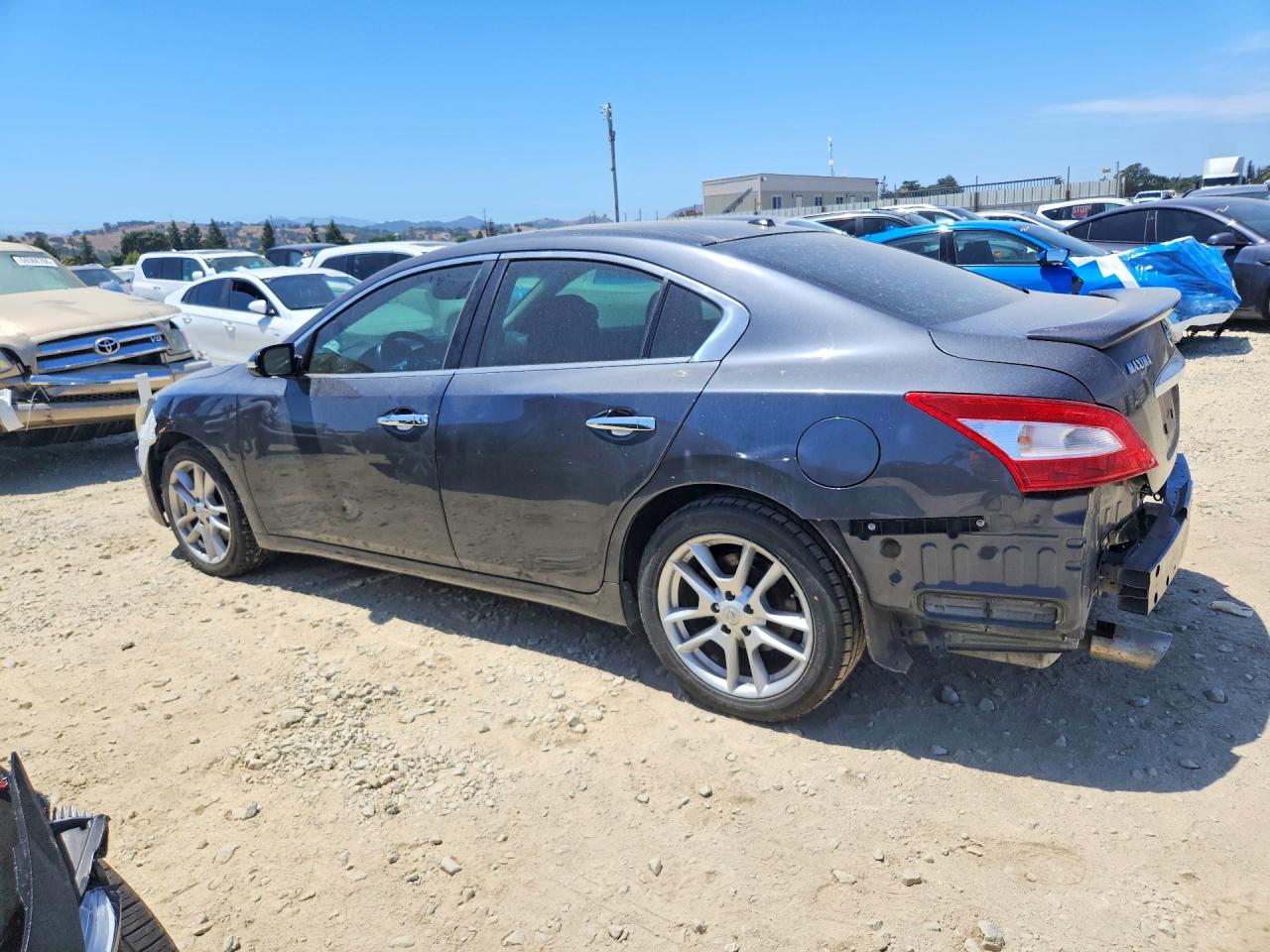 2009 Nissan Maxima 3.5 S Black vin: 1N4AA51E39C833222