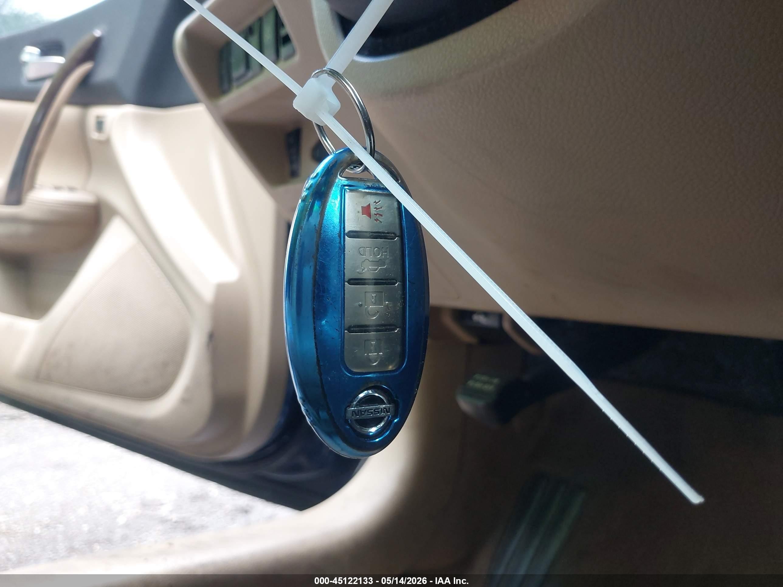 2009 Nissan Maxima 3.5 Sv Blue vin: 1N4AA51E39C833768