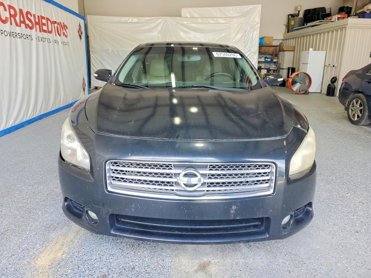 2009 Nissan Maxima 3.5 S Black vin: 1N4AA51E39C848870