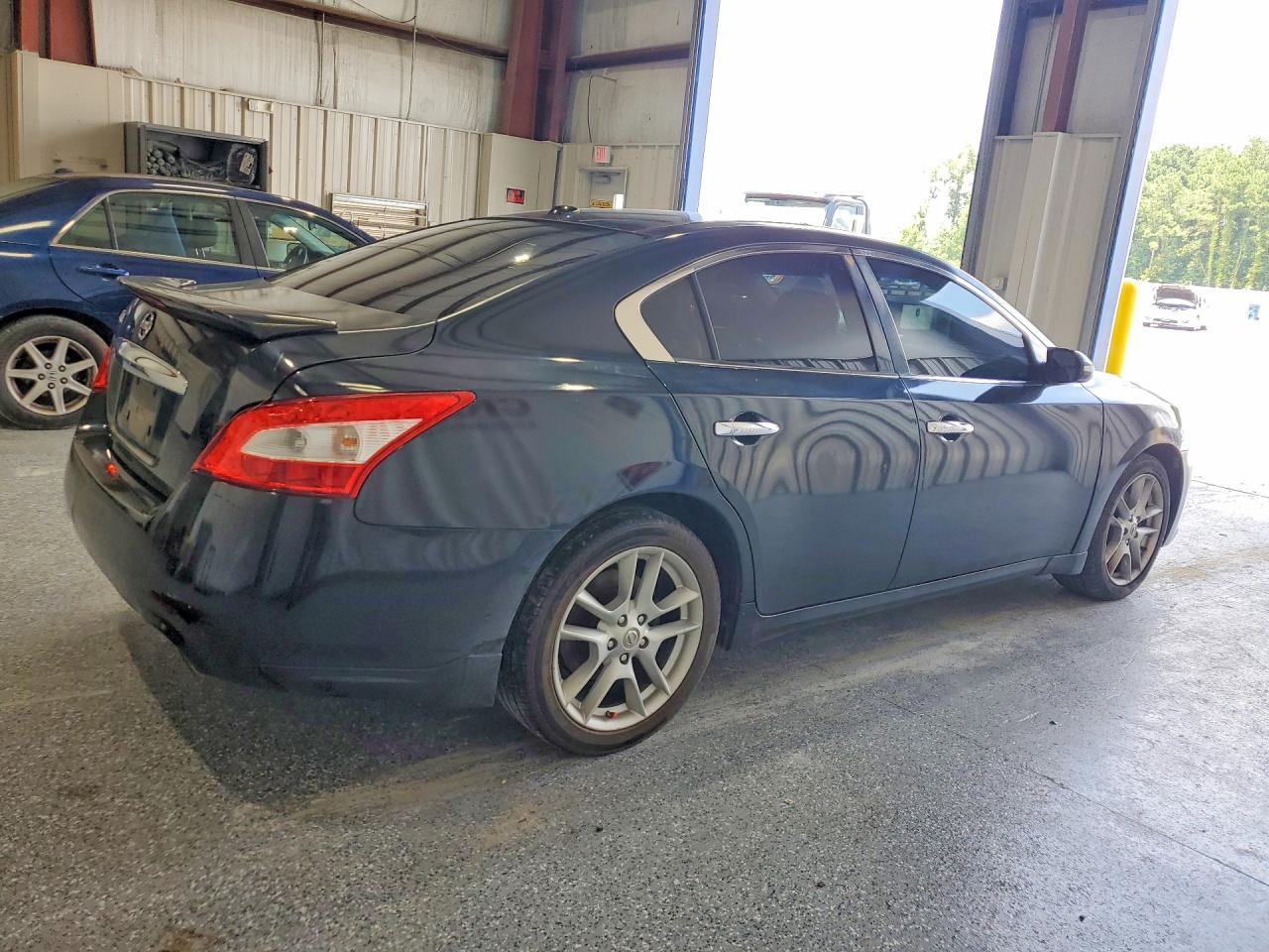 2009 Nissan Maxima 3.5 S Black vin: 1N4AA51E39C848870