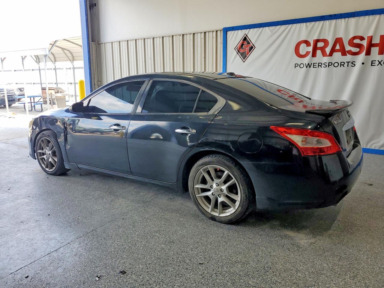 2009 Nissan Maxima 3.5 S Black vin: 1N4AA51E39C848870