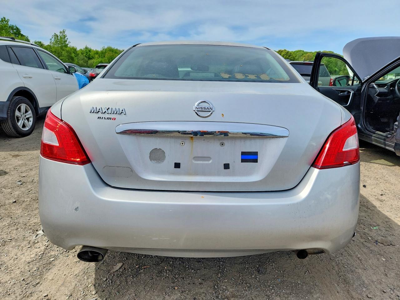 2009 Nissan Maxima 3.5 S Silver vin: 1N4AA51E39C854877