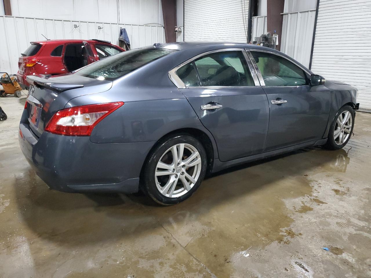 2009 Nissan Maxima S Серый vin: 1N4AA51E49C837246