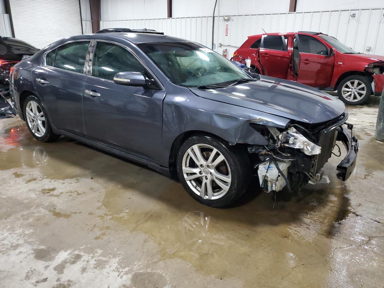 2009 Nissan Maxima S Серый vin: 1N4AA51E49C837246