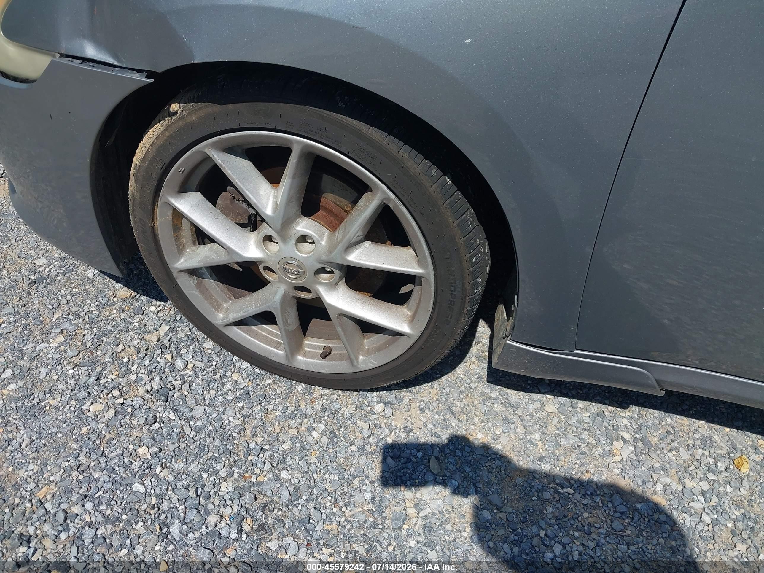 2009 Nissan Maxima 3.5 Sv Silver vin: 1N4AA51E49C837408