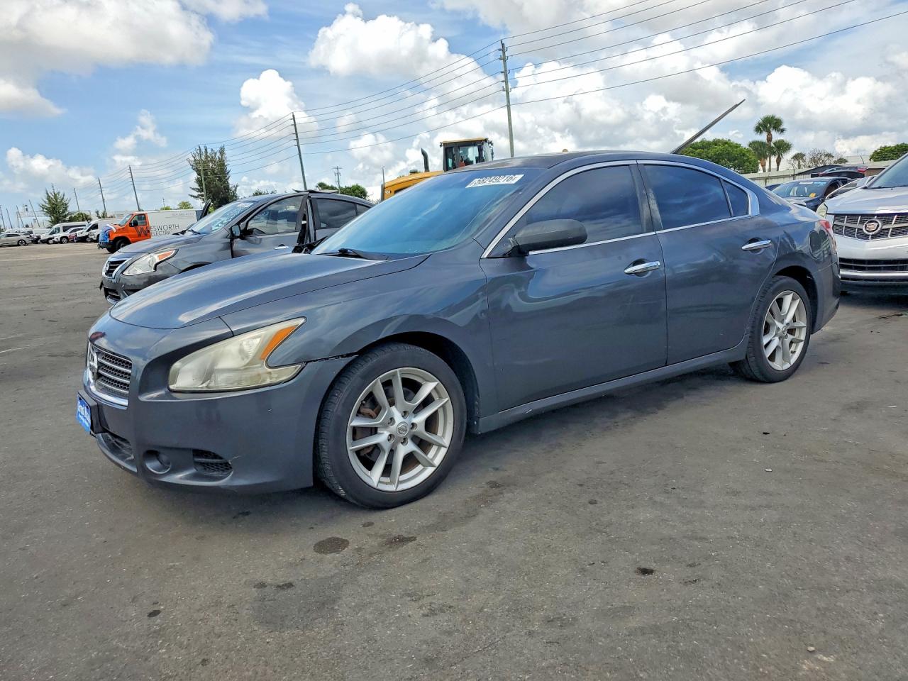 2009 Nissan Maxima 3.5 S Серый vin: 1N4AA51E49C838820