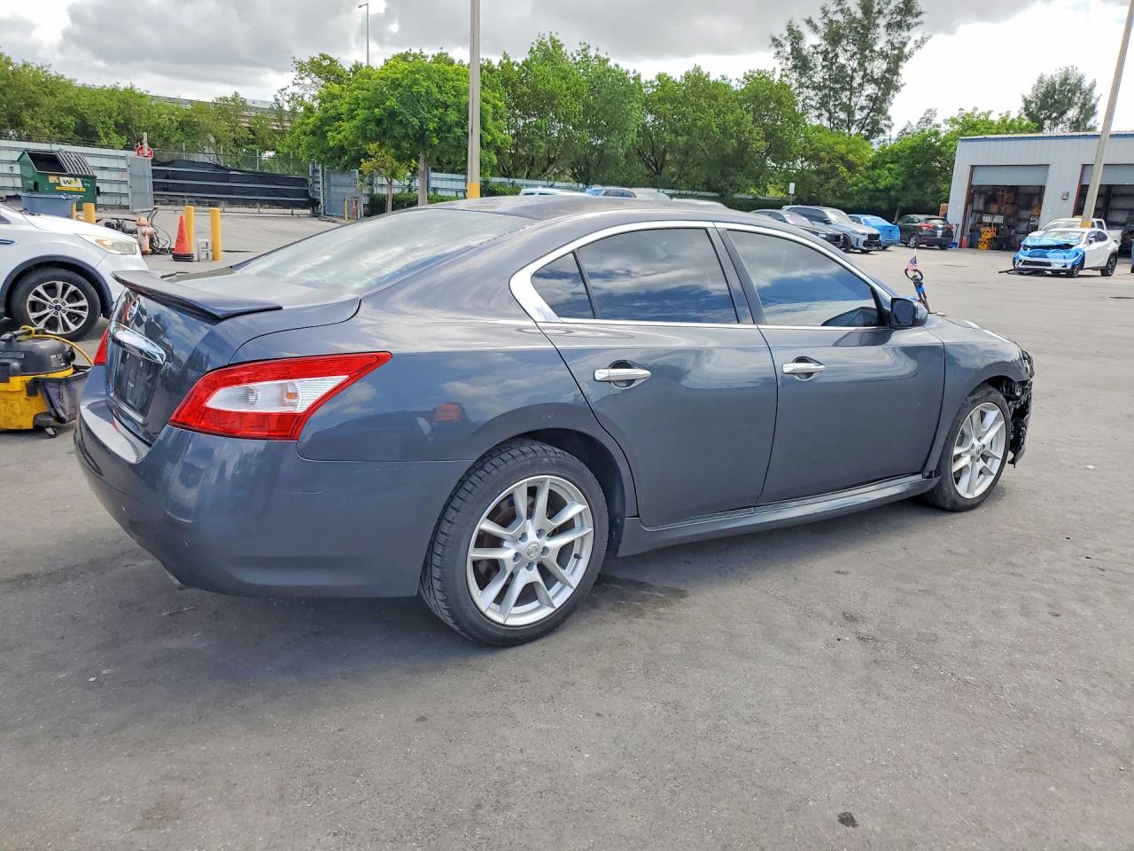 2009 Nissan Maxima 3.5 S Gray vin: 1N4AA51E49C838820