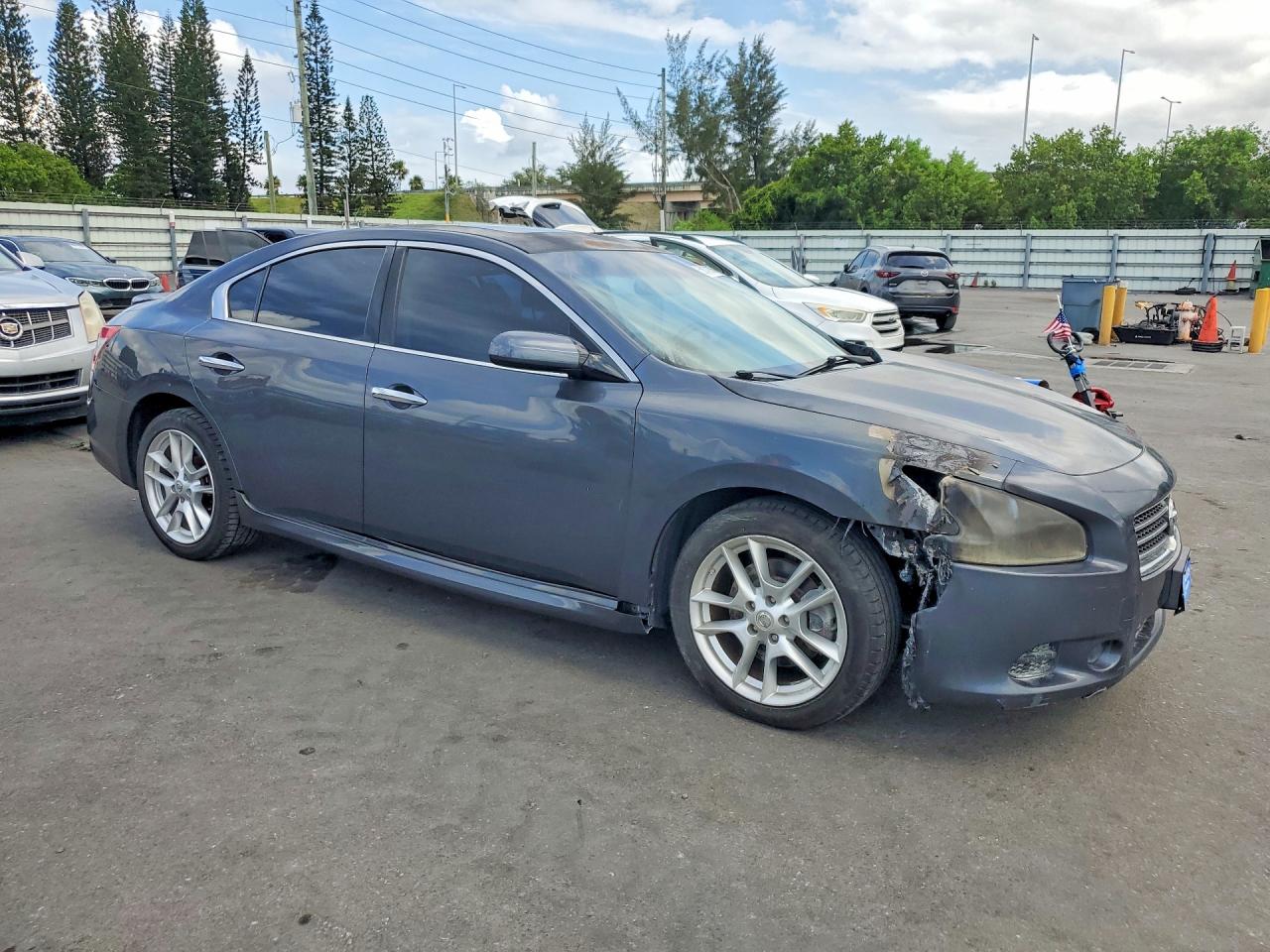 2009 Nissan Maxima 3.5 S Gray vin: 1N4AA51E49C838820