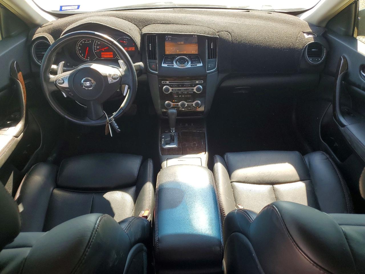 2009 Nissan Maxima 3.5 S White vin: 1N4AA51E49C843211