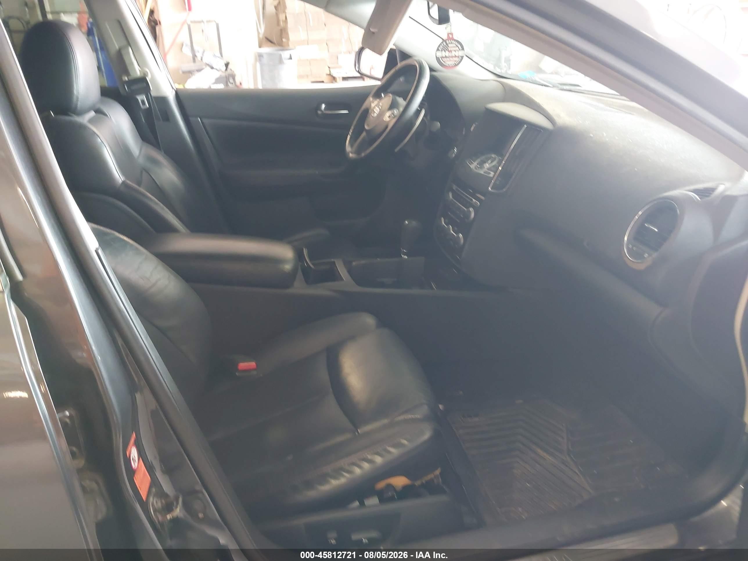 2009 Nissan Maxima 3.5 Sv Gray vin: 1N4AA51E49C846223