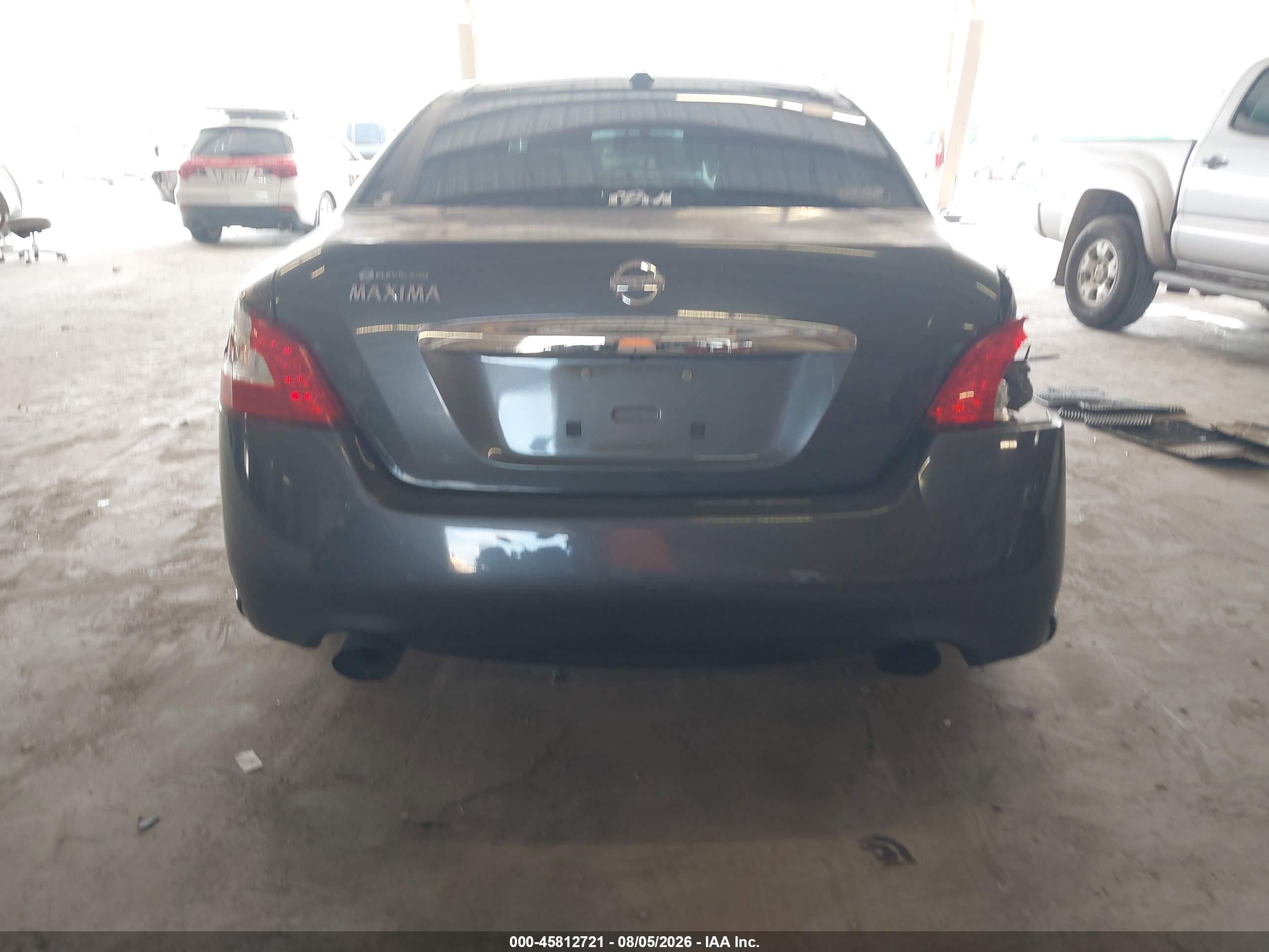 2009 Nissan Maxima 3.5 Sv Gray vin: 1N4AA51E49C846223
