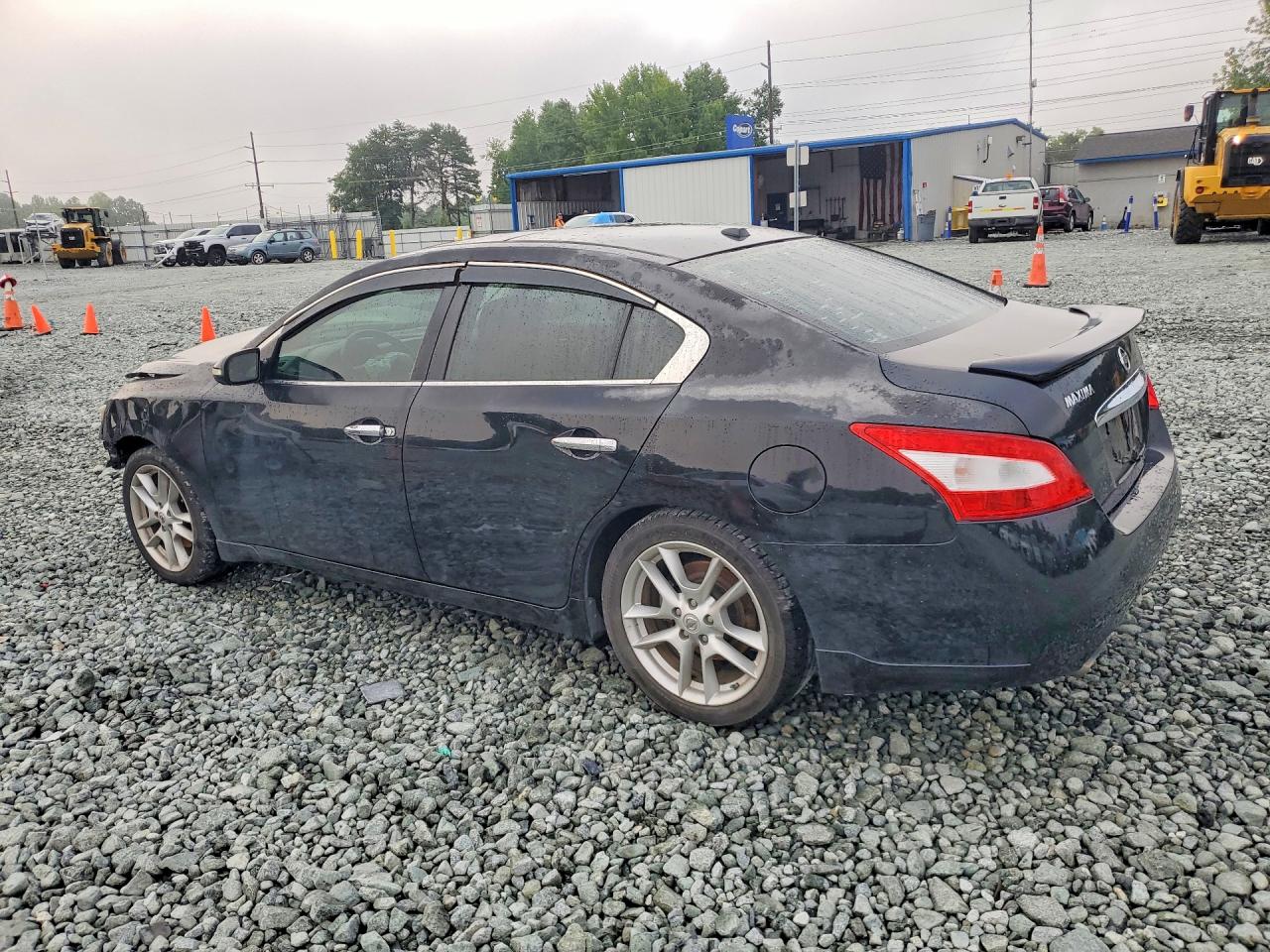 2009 Nissan Maxima 3.5 S Black vin: 1N4AA51E49C851079