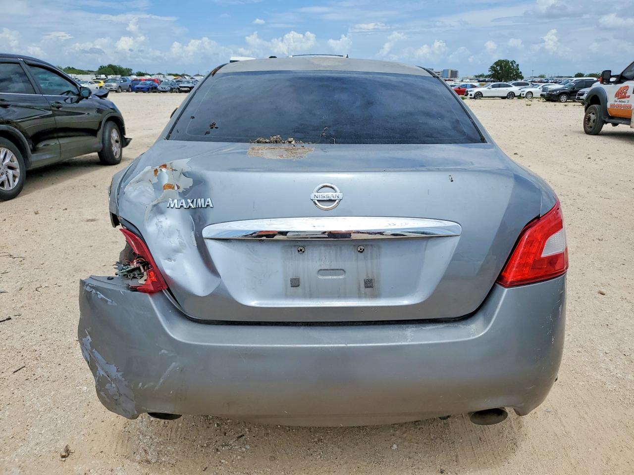 2009 Nissan Maxima S/sv Silver vin: 1N4AA51E49C857187