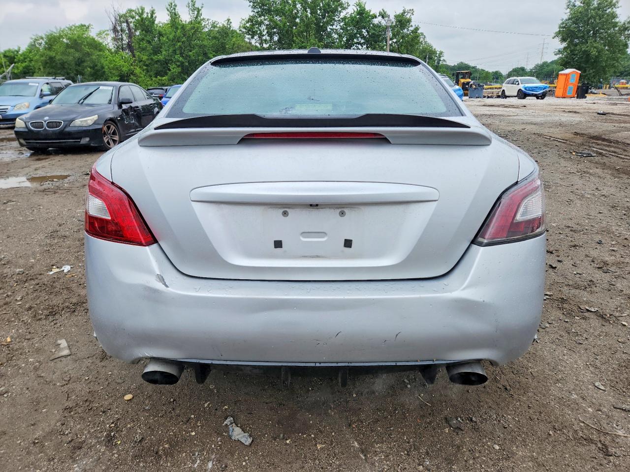 2009 Nissan Maxima 3.5 S Серебряный vin: 1N4AA51E49C860414