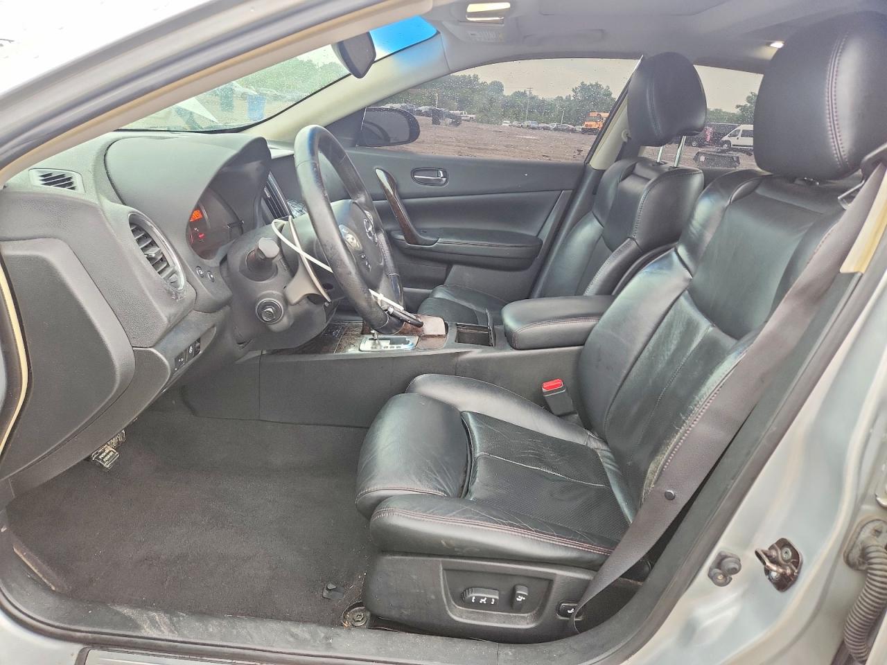 2009 Nissan Maxima 3.5 S Серебряный vin: 1N4AA51E49C860414