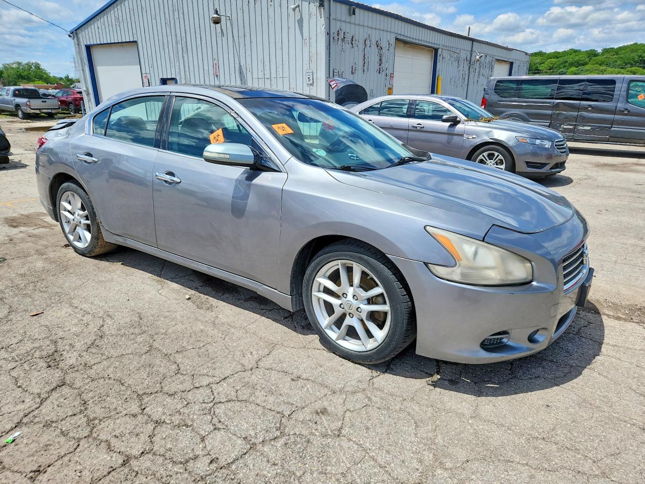 2009 Nissan Maxima S/sv Silver vin: 1N4AA51E59C800237