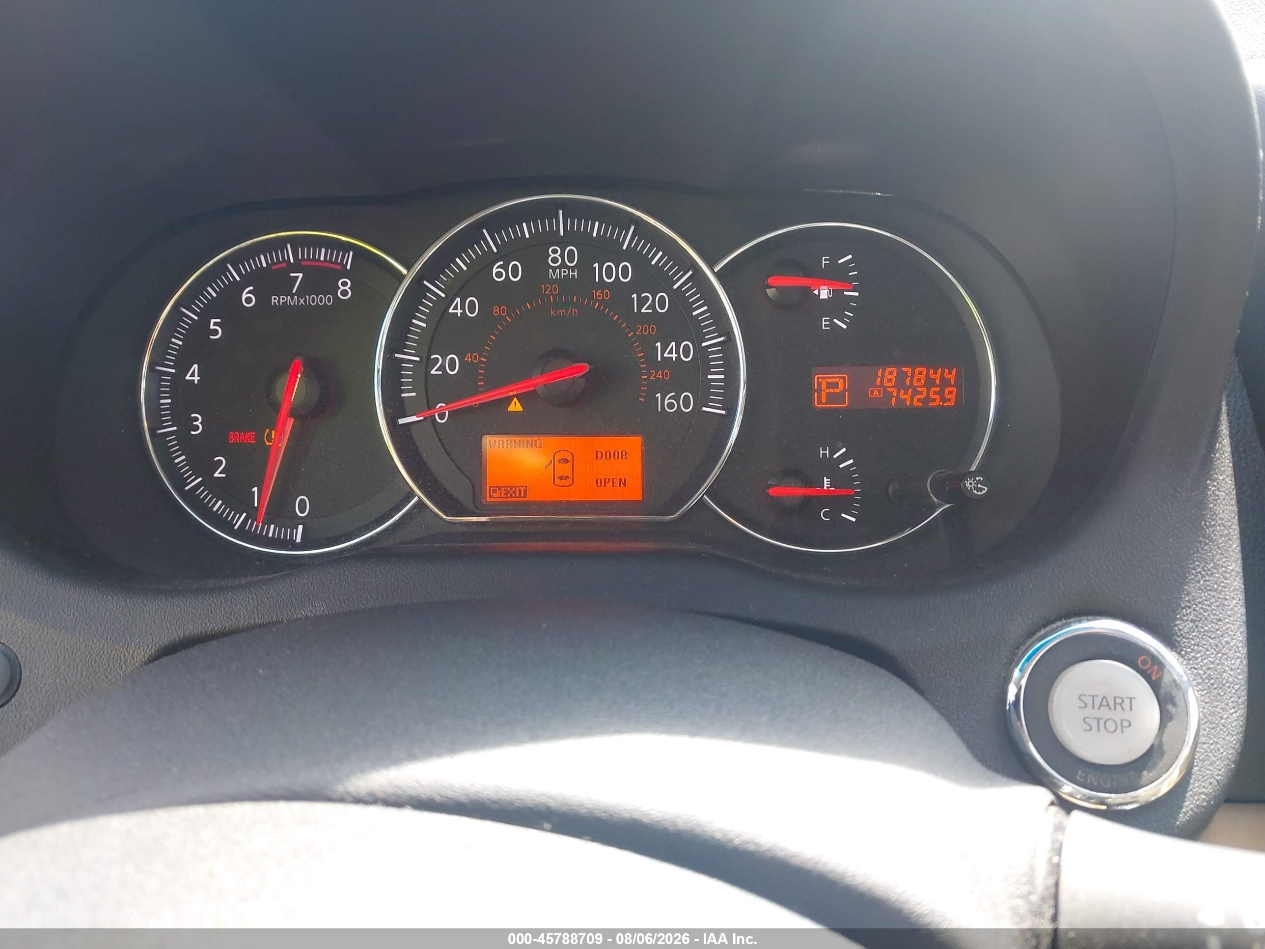 2009 Nissan Maxima 3.5 Sv Blue vin: 1N4AA51E59C815319