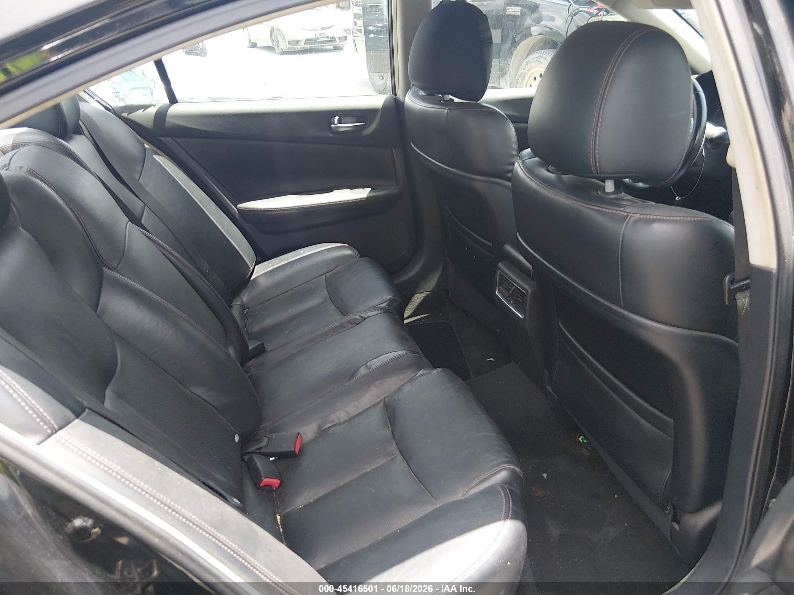 2009 Nissan Maxima 3.5 Sv Black vin: 1N4AA51E59C816101