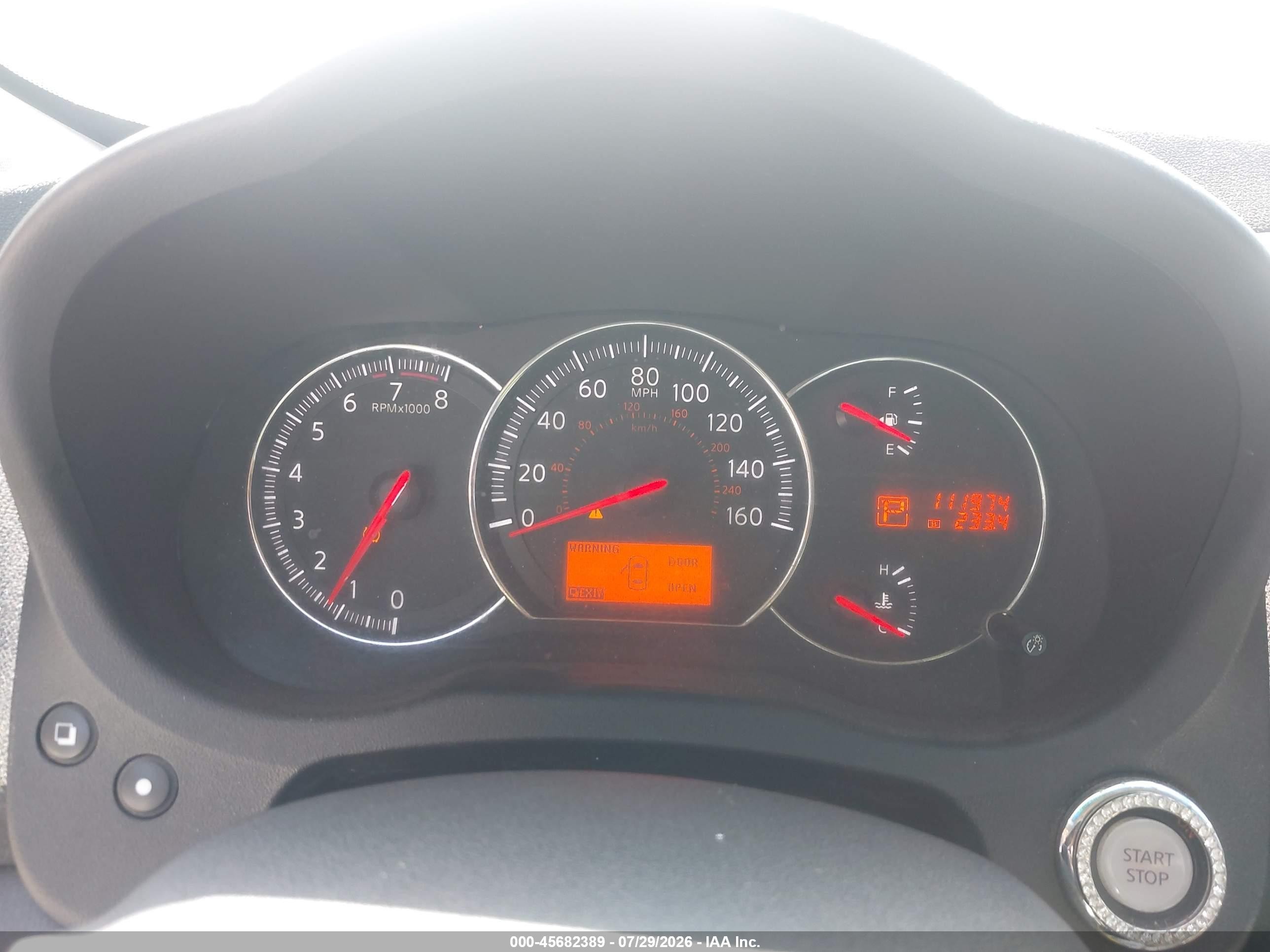 2009 Nissan Maxima 3.5 Sv White vin: 1N4AA51E59C820262