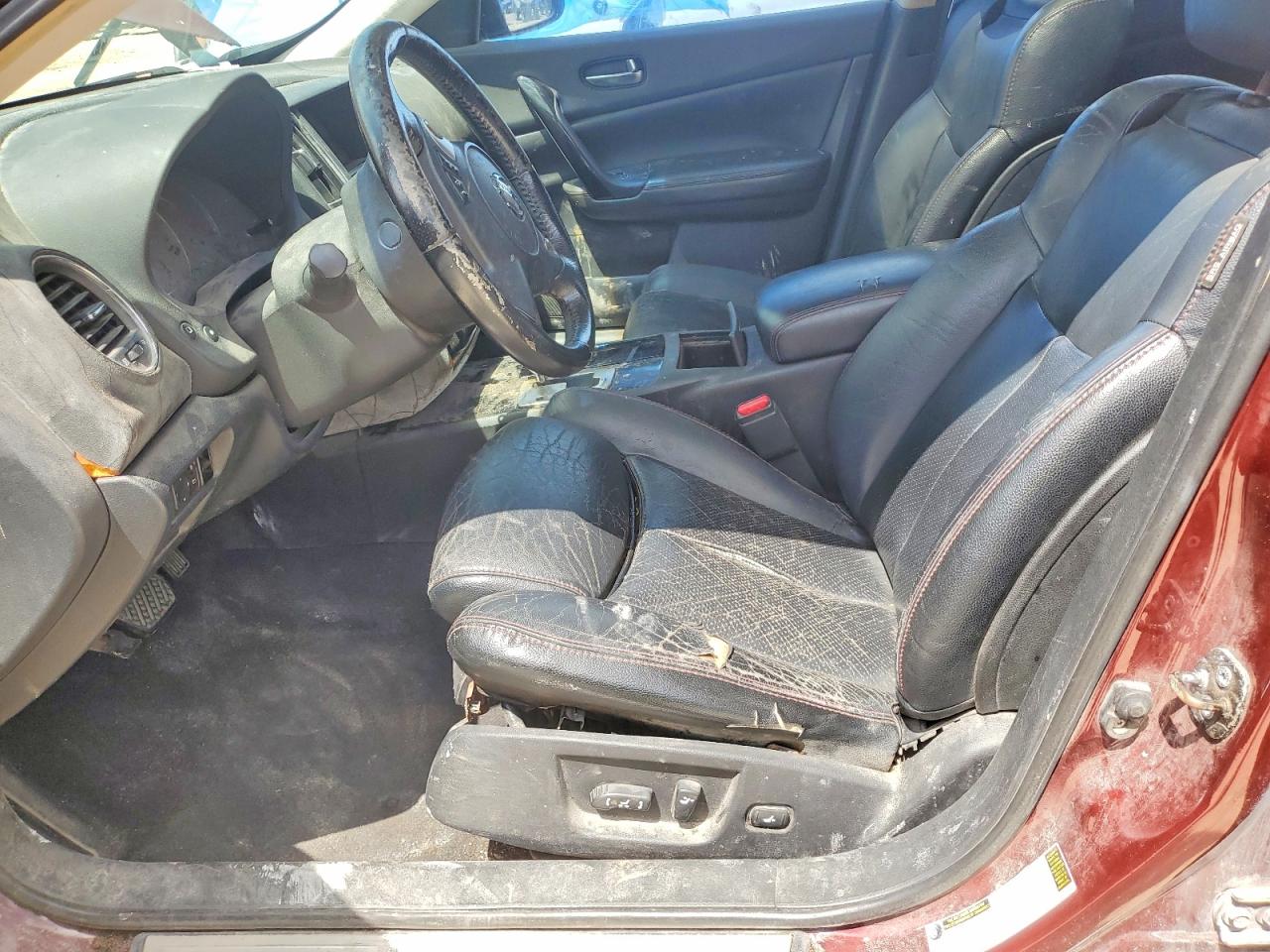 2009 Nissan Maxima 3.5 S Red vin: 1N4AA51E59C830029