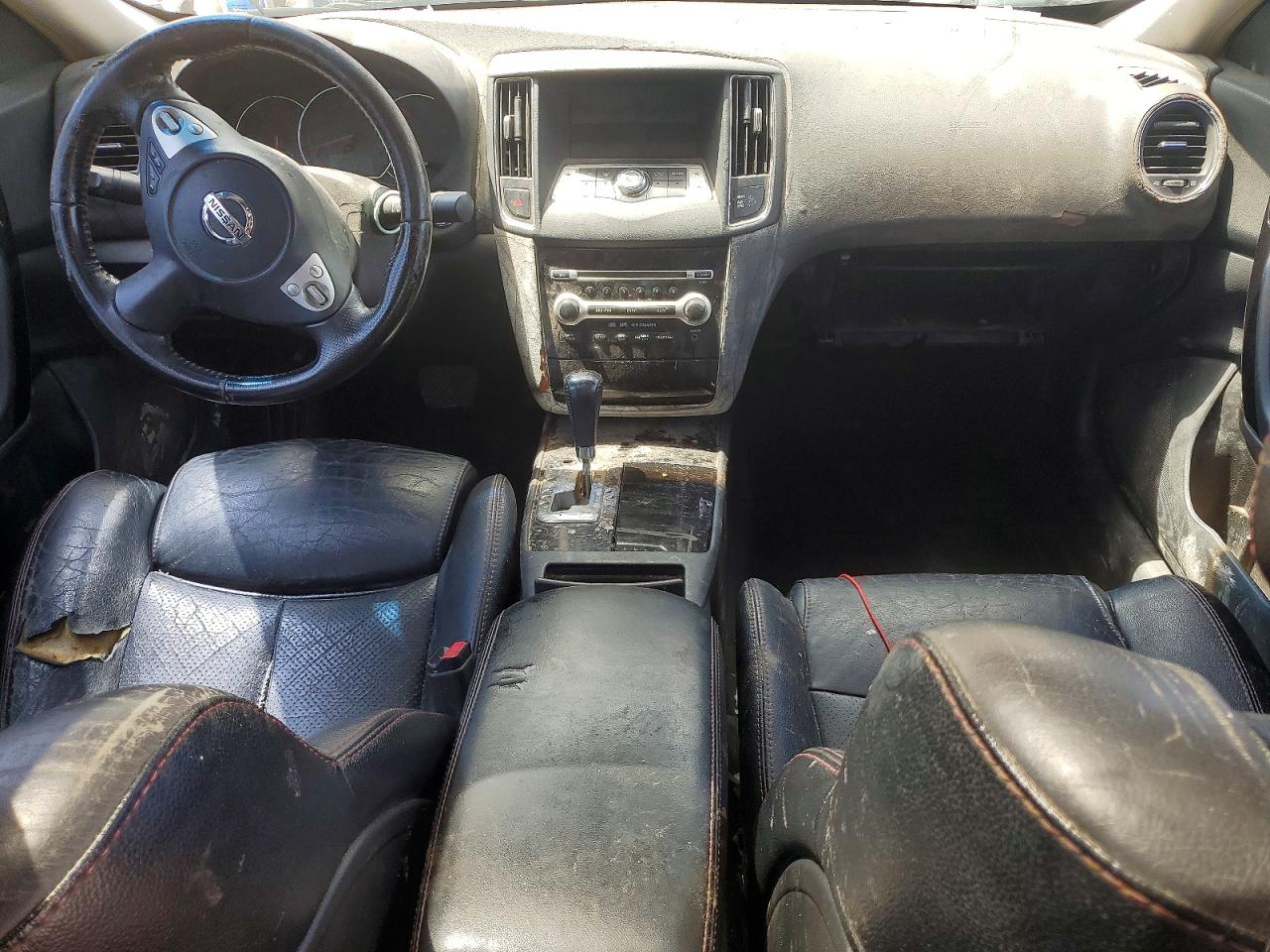 2009 Nissan Maxima 3.5 S Red vin: 1N4AA51E59C830029