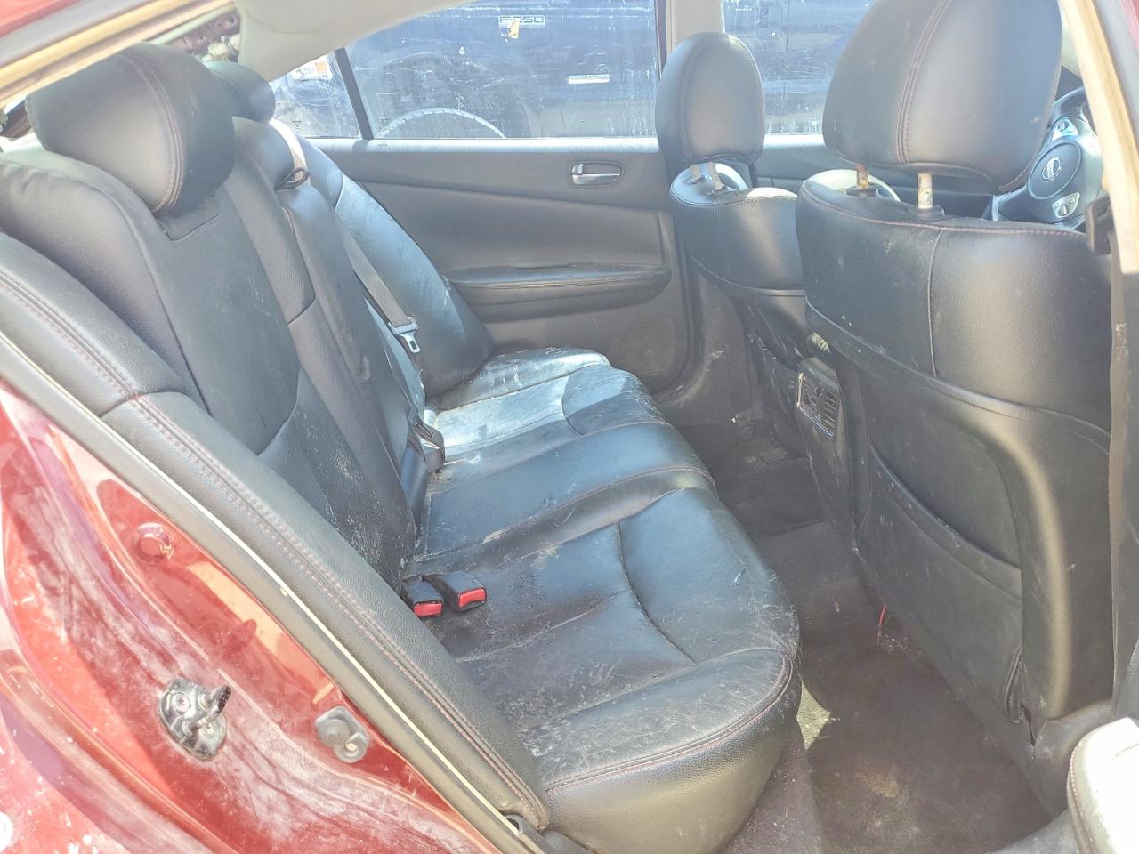2009 Nissan Maxima 3.5 S Red vin: 1N4AA51E59C830029