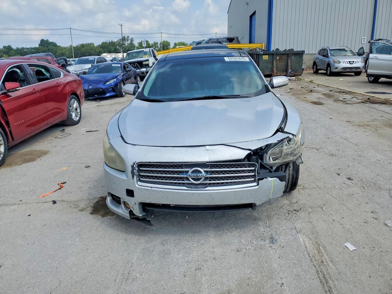 2009 Nissan Maxima Silver vin: 1N4AA51E59C831553