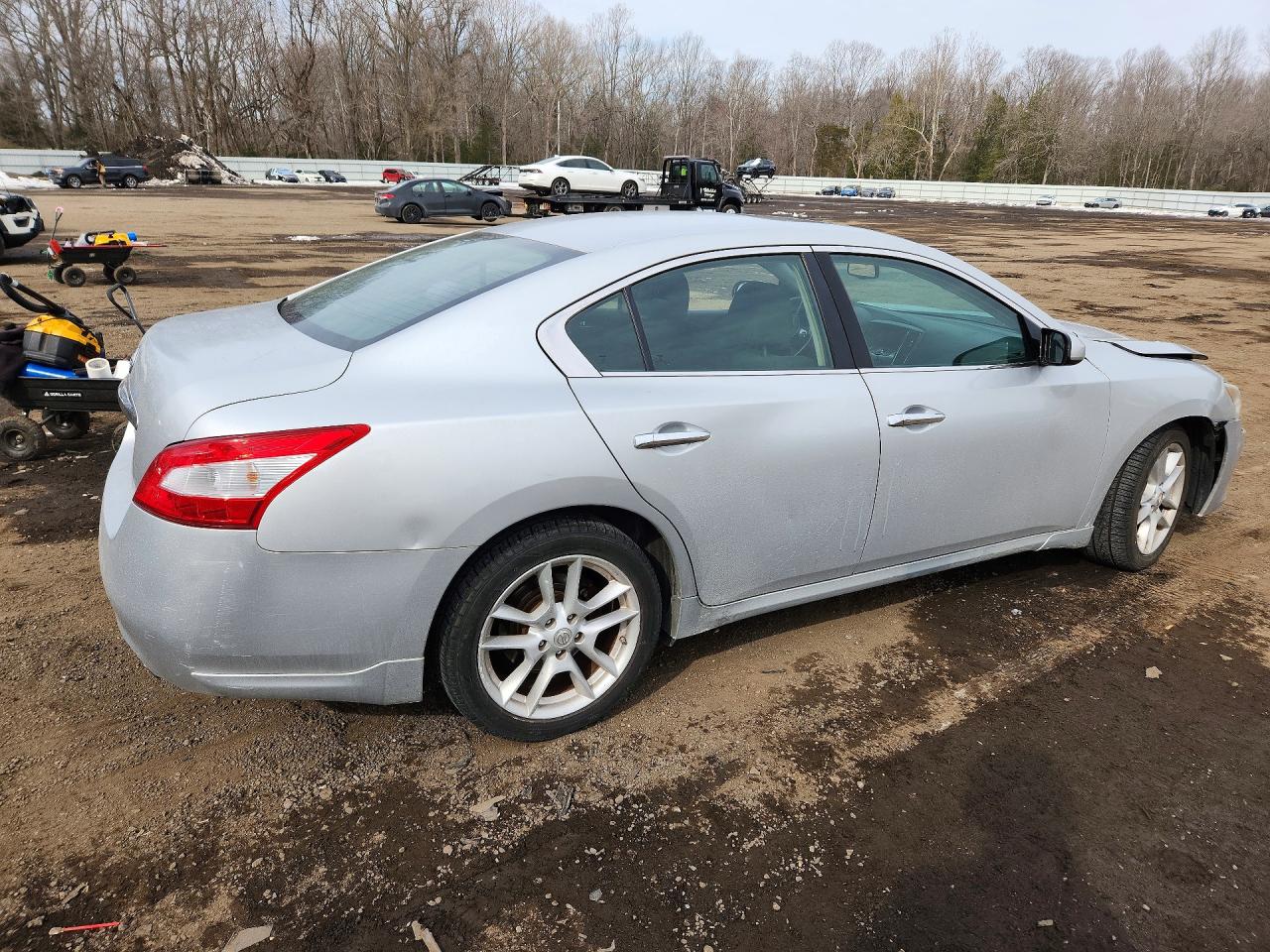 2009 Nissan Maxima Silver vin: 1N4AA51E59C856789