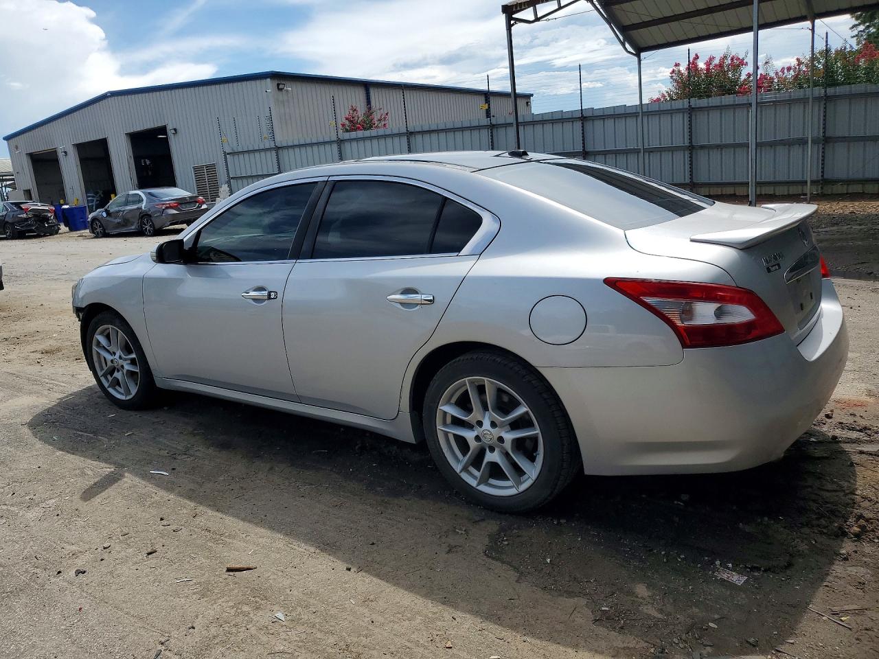 2009 Nissan Maxima 3.5 S Серебряный vin: 1N4AA51E69C800067