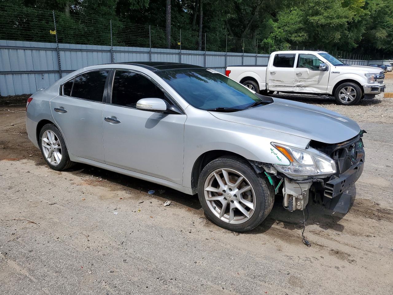 2009 Nissan Maxima 3.5 S Серебряный vin: 1N4AA51E69C800067