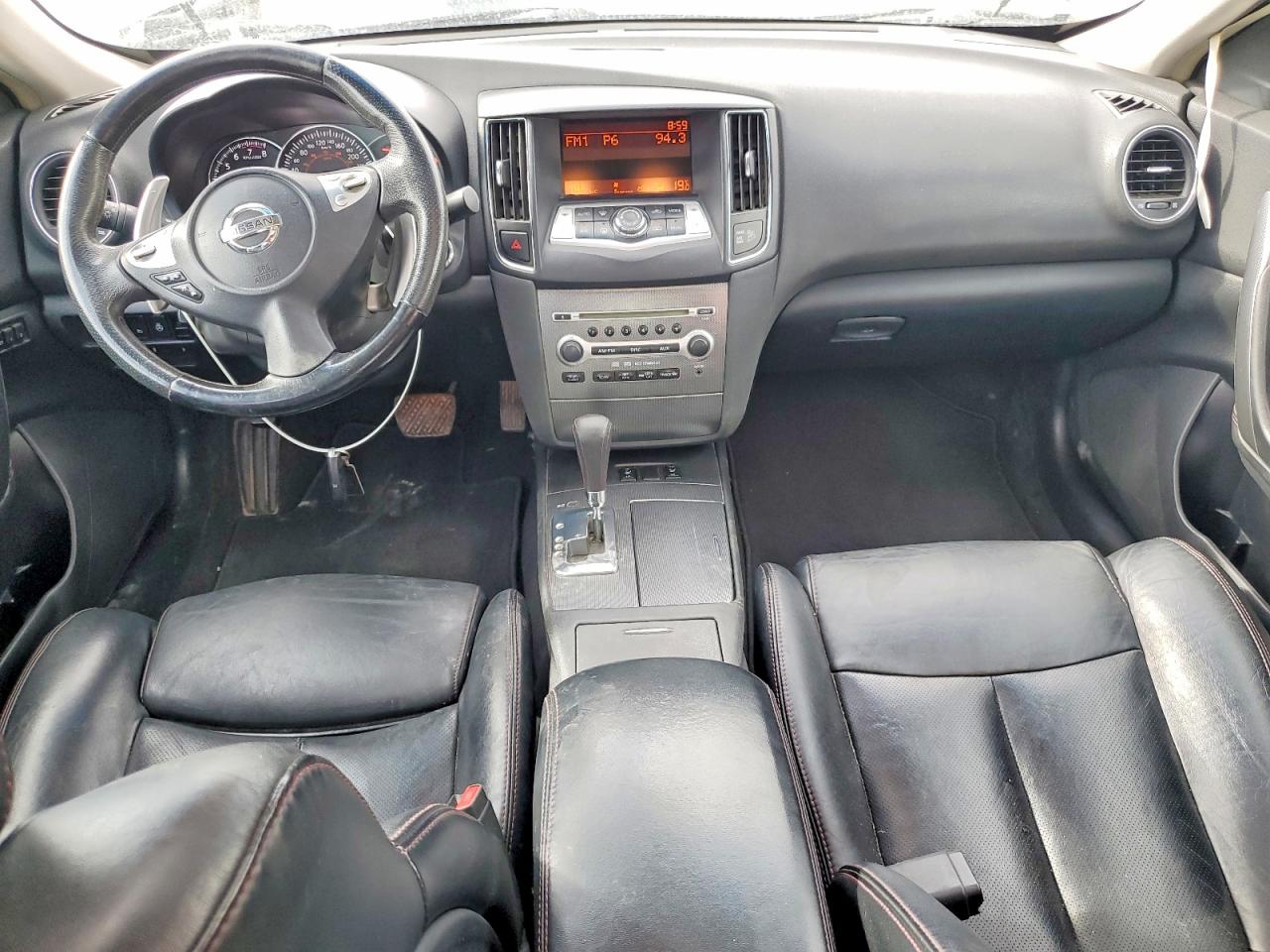 2009 Nissan Maxima Белый vin: 1N4AA51E69C807746