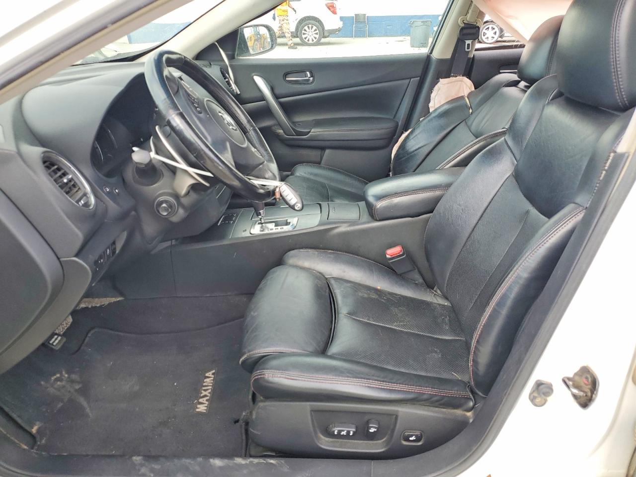 2009 Nissan Maxima Белый vin: 1N4AA51E69C807746