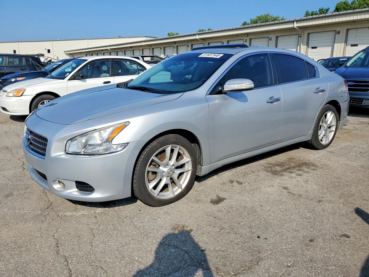 2009 Nissan Maxima 3.5 S Silver vin: 1N4AA51E69C836308