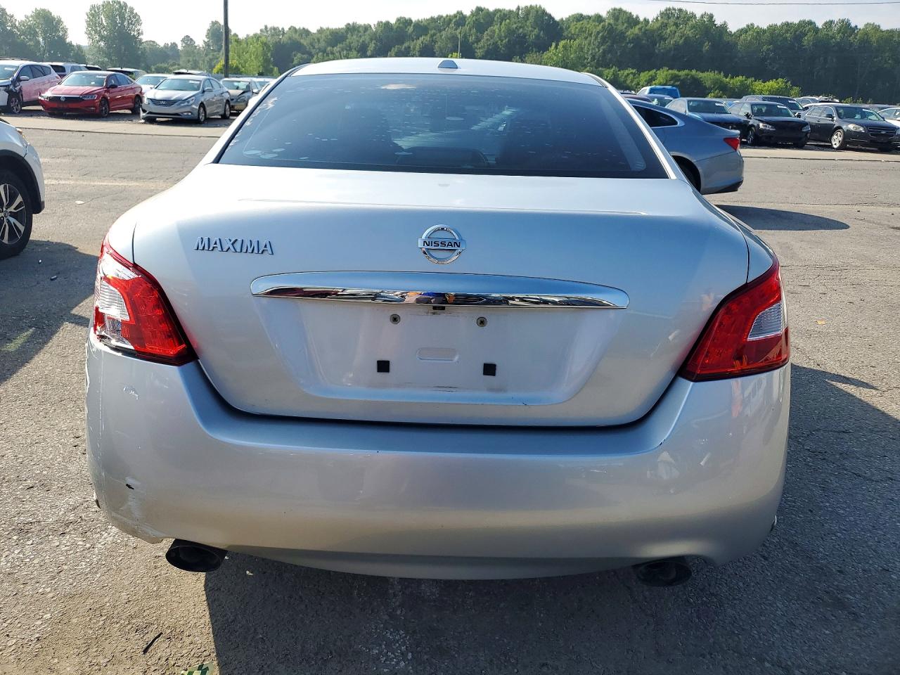 2009 Nissan Maxima 3.5 S Silver vin: 1N4AA51E69C836308