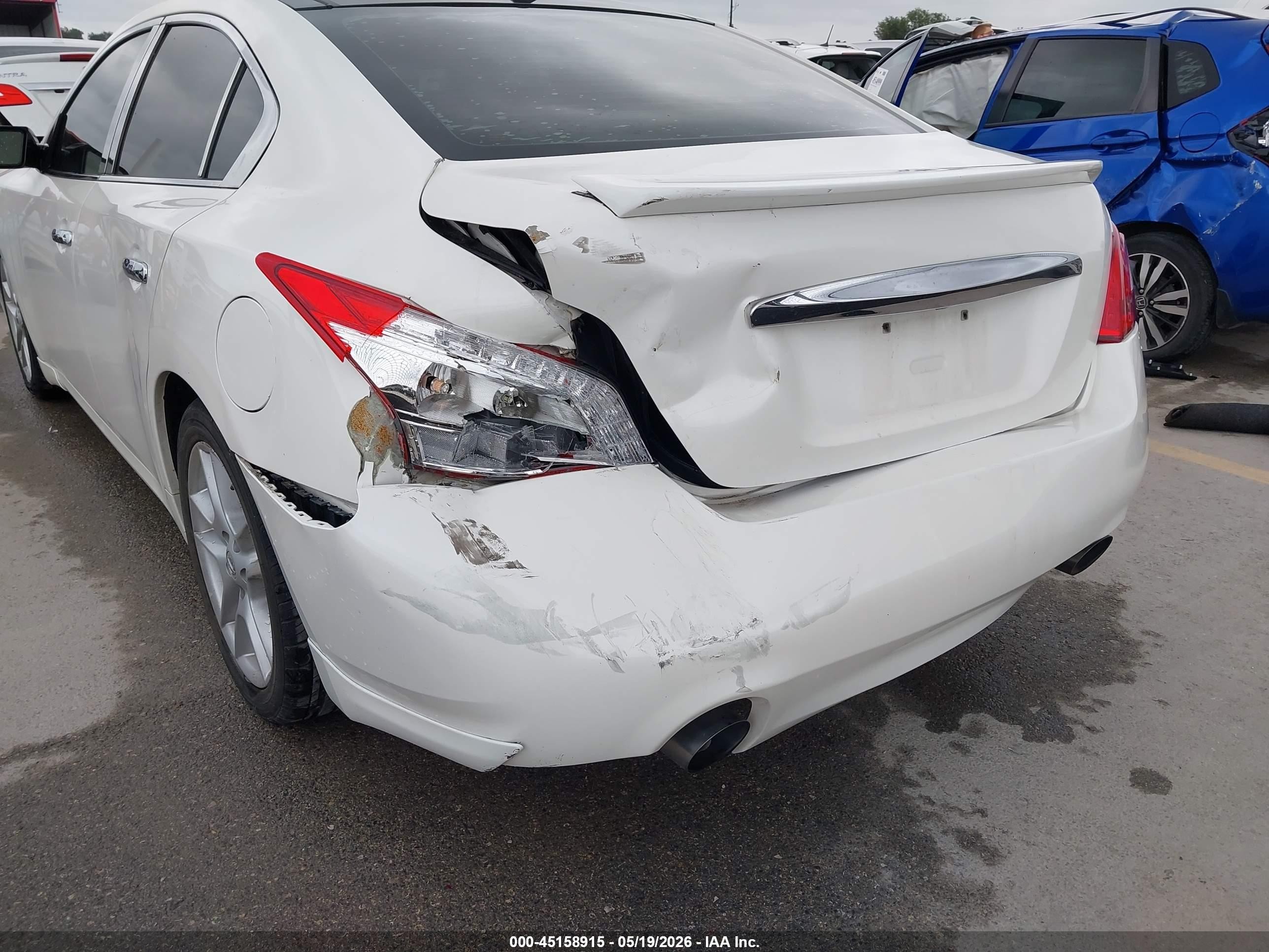 2009 Nissan Maxima 3.5 Sv Белый vin: 1N4AA51E69C837040