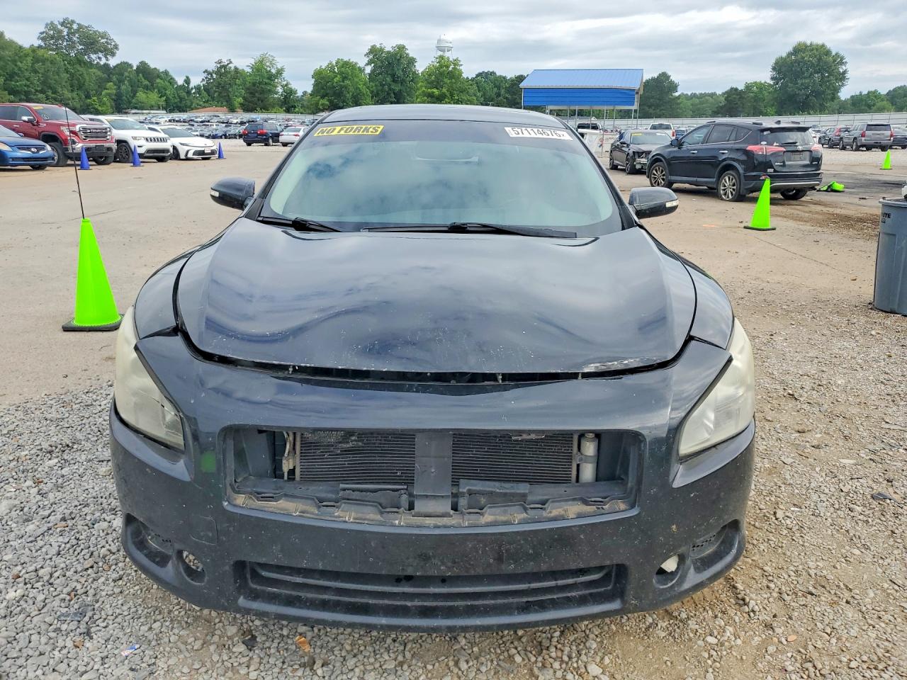 2009 Nissan Maxima 3.5 S Black vin: 1N4AA51E69C842349