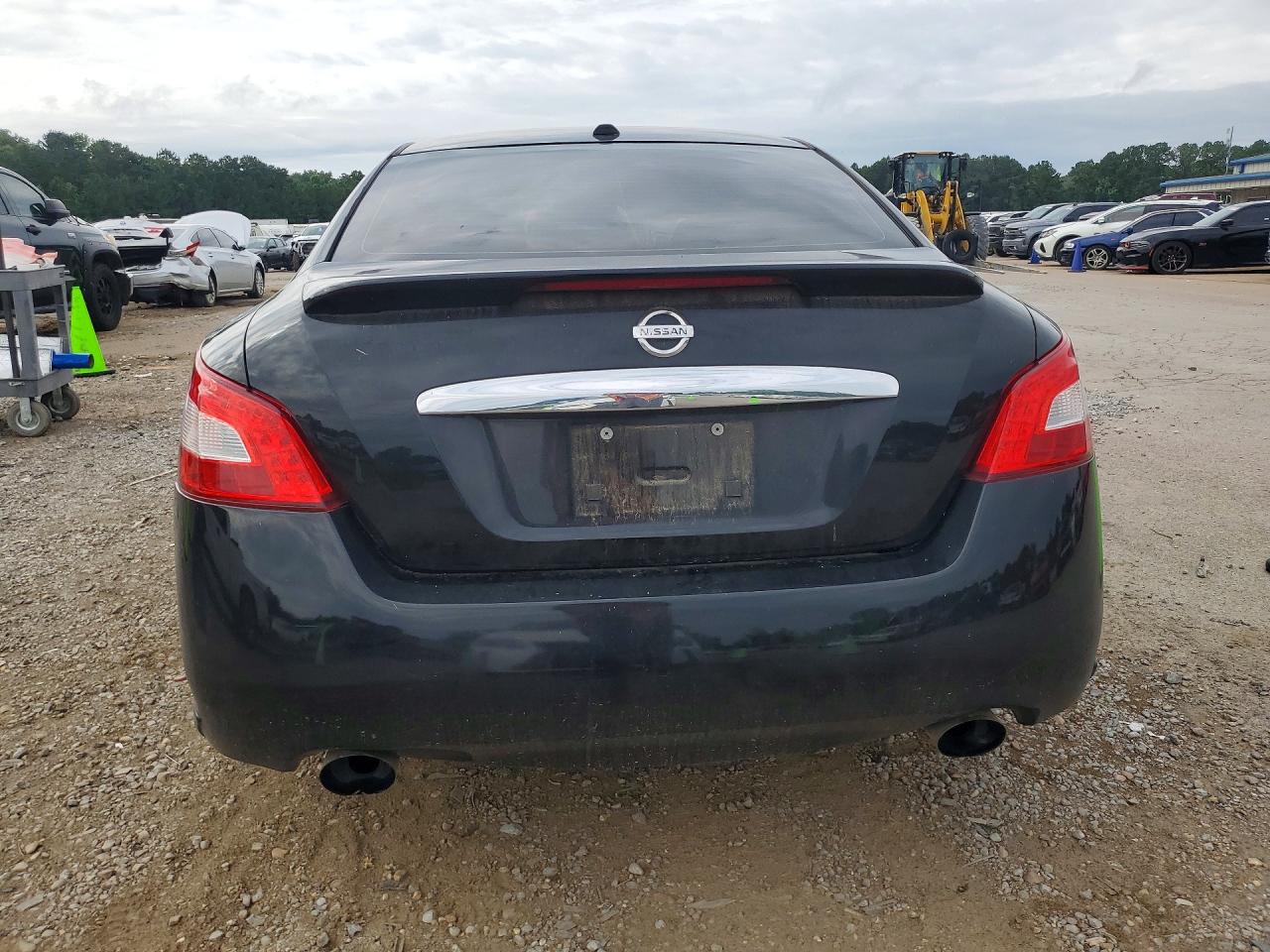 2009 Nissan Maxima 3.5 S Black vin: 1N4AA51E69C842349