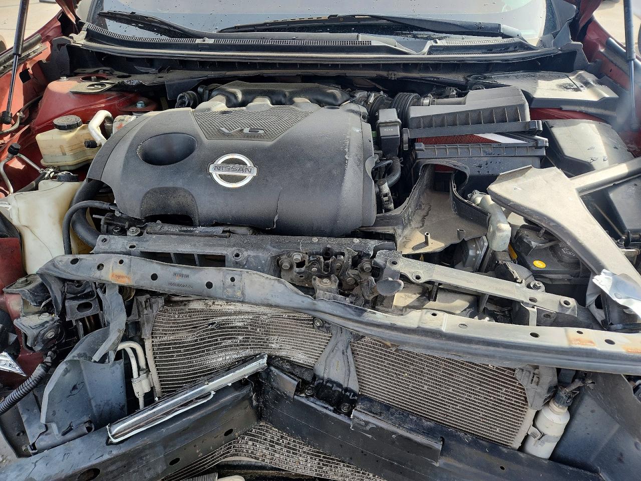 2009 Nissan Maxima 3.5 S Burgundy vin: 1N4AA51E69C844280