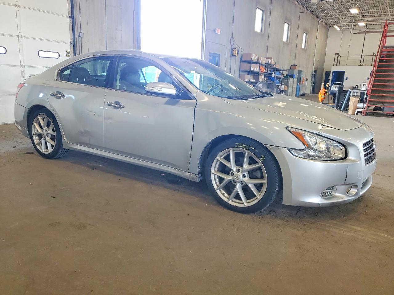 2009 Nissan Maxima Silver vin: 1N4AA51E69C848572