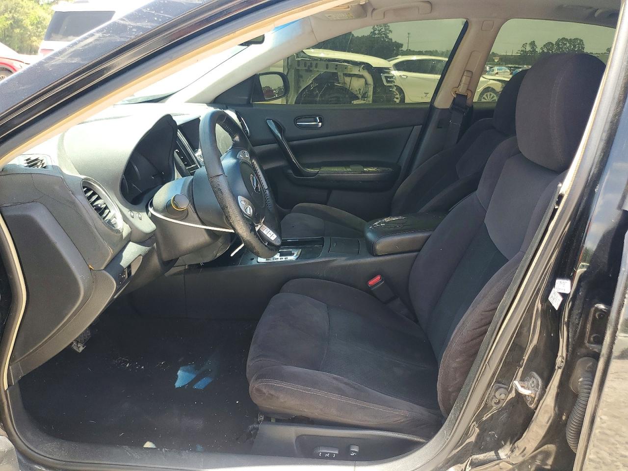 2009 Nissan Maxima S Черный vin: 1N4AA51E69C856493
