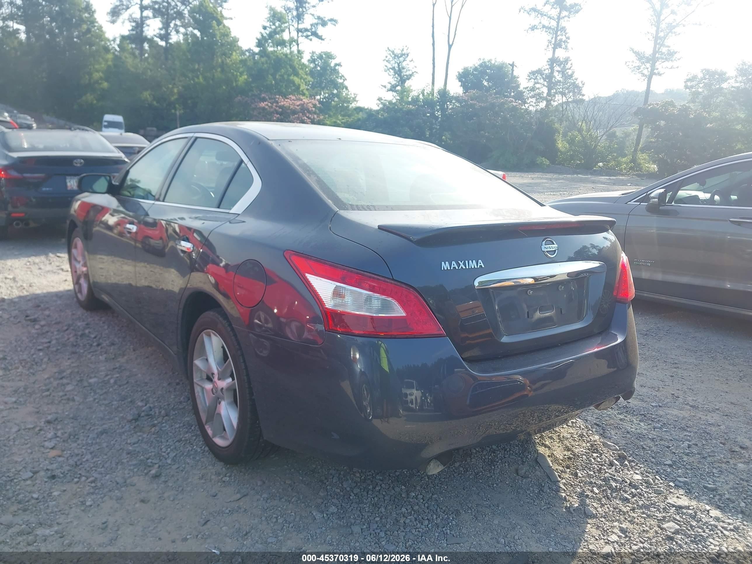 2009 Nissan Maxima 3.5 S Gray vin: 1N4AA51E79C809828
