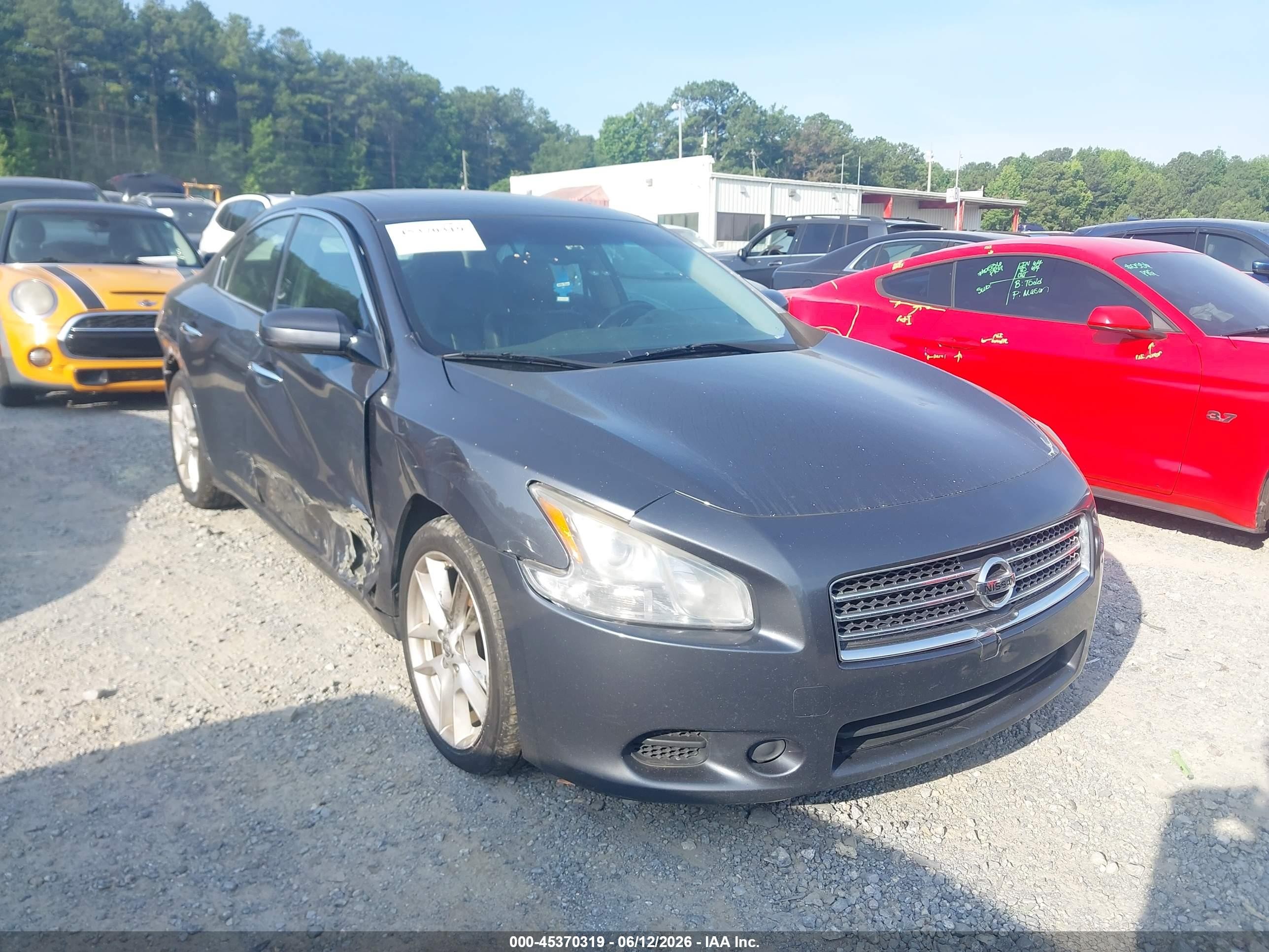 2009 Nissan Maxima 3.5 S Gray vin: 1N4AA51E79C809828